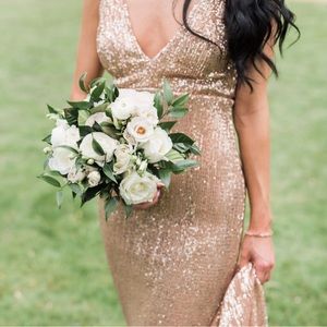 Long Sequin Gown